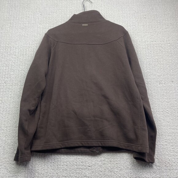 Columbia Polar Fleece Jacket Women’s Sz L Brown Button Up Outdoor Hiking Casual - Picture 15 of 16